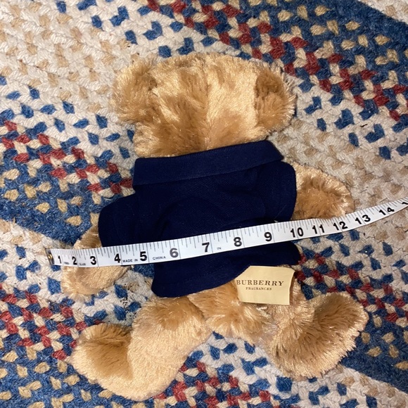 Burberry Teddy Bear wearing Nova Check Navy Polo: circa 2010 in EUC! - Picture 5 of 6